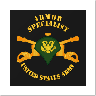 Armor - Enlisted - Specialist - SPC Posters and Art